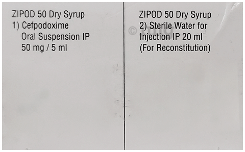 Zipod 50 Dry Syrup image Zipod 50 Dry Syrup image