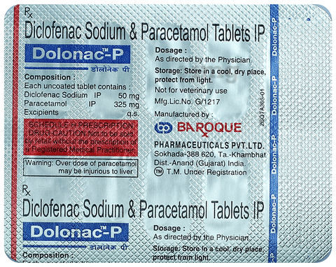 Dolonac-P Tablet image