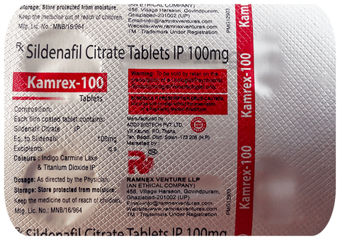 Kamrex 100 Tablet image Kamrex 100 Tablet image