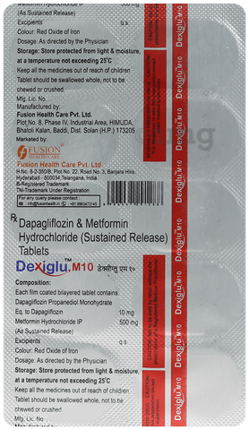 Dexiglu M 10 Tablet SR image