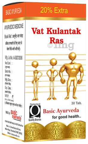 Basic Ayurveda Vata Kulantak Ras Tablet 1