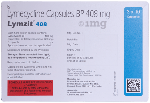 Lymzit 408mg Capsule image Lymzit 408mg Capsule image