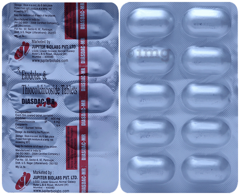 Diasdac MR 400mg/4mg Tablet image