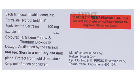 Sertrawell 100 Tablet image