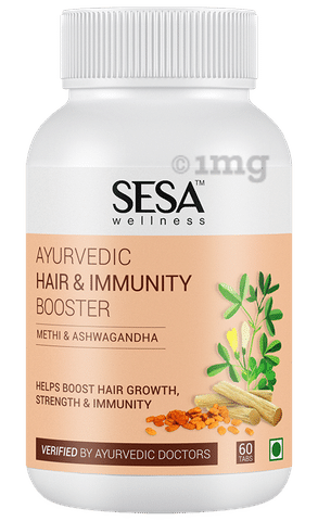 Sesa Ayurvedic Hair & Immunity Booster Tablet: Buy bottle of 60 tablets at  best price in India | 1mg