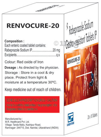 Renvocure 20 Tablet image