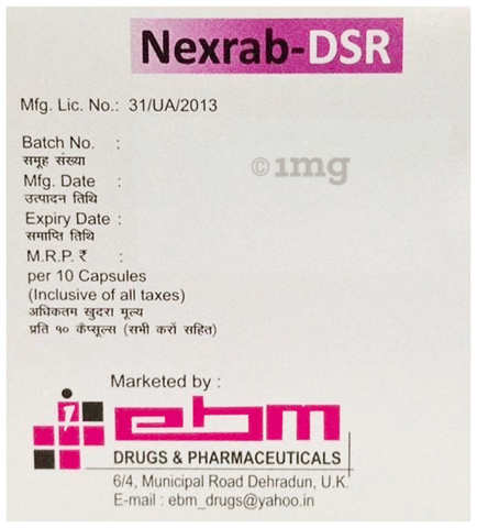 Nexrab-DSR Capsule image Nexrab-DSR Capsule image