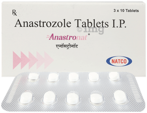 Anastronat 1mg Tablet image