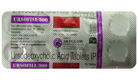 Ursofill 300mg Tablet image