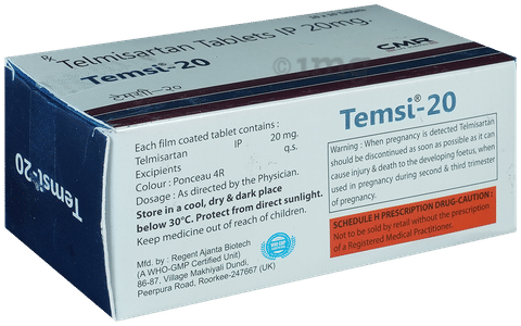 Temsi 20mg Tablet image