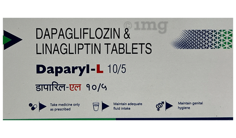 Daparyl-L 10/5 Tablet image Daparyl-L 10/5 Tablet image
