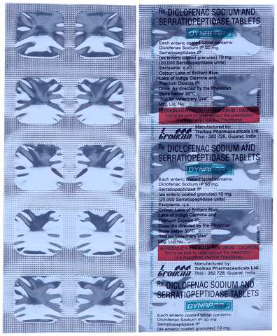 Dynapar S 50mg/10mg Tablet