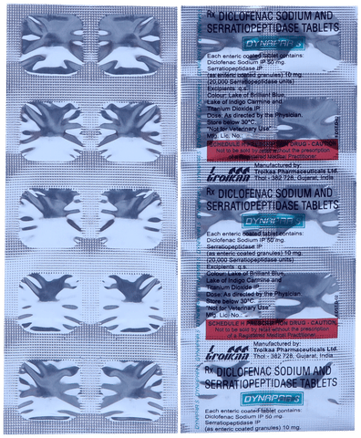 Dynapar S 50mg/10mg Tablet image