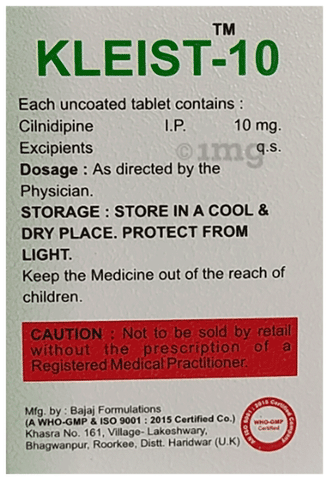 Kleist 10mg Tablet image