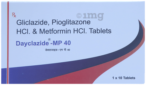 Dayclazide MP 40 Tablet image Dayclazide MP 40 Tablet image