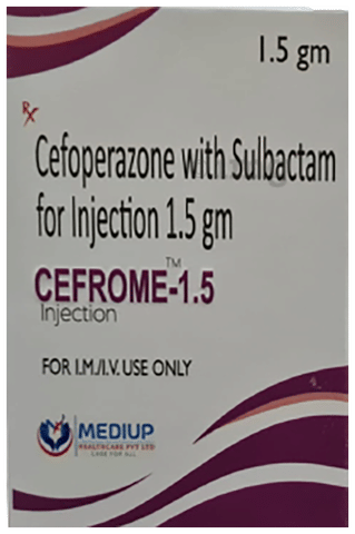 Cefrome 1.5 Injection image Cefrome 1.5 Injection image
