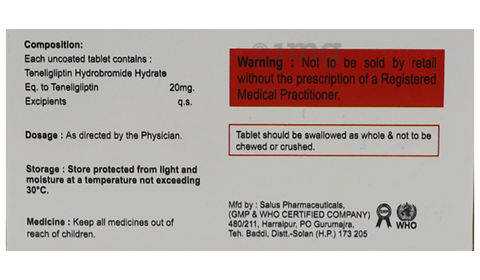 Tenetos 20 Tablet image