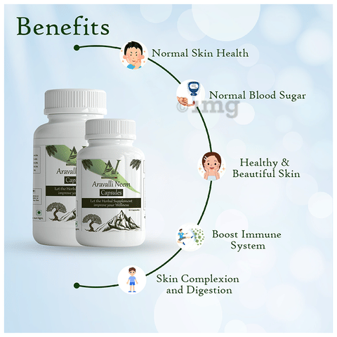 Aravalli Neem Capsule (60 Each) 3