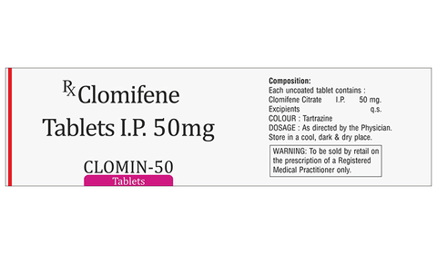 Clomin 50 Tablet image Clomin 50 Tablet image