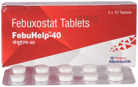 Febuhelp 40mg Tablet image