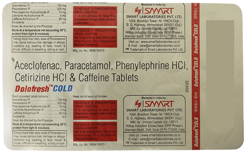 Dolofresh Cold Tablet image