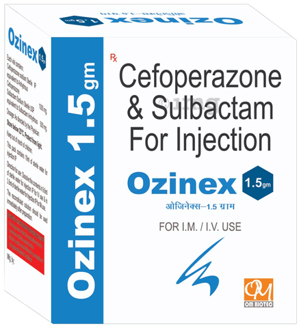 Ozinex 1.5gm Injection image