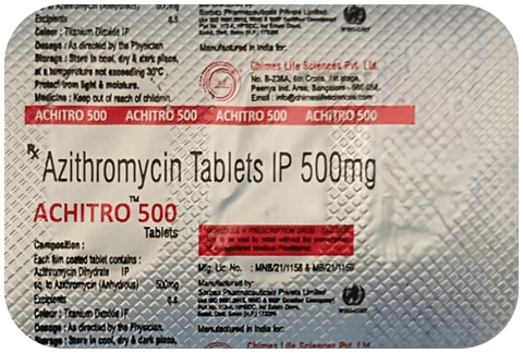 Achitro 500 Tablet image