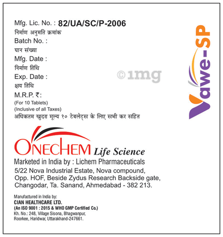 Vawe‐SP Tablet