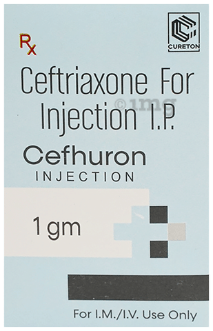 Cefhuron 1gm Injection image