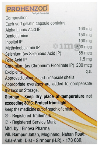 Prohenzod Capsule image