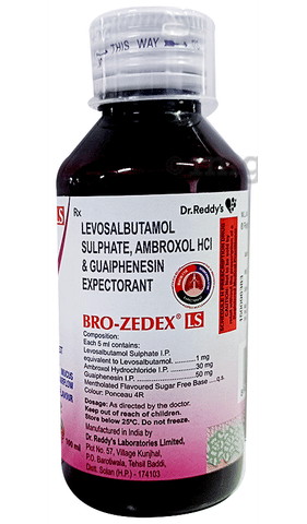 Bro-Zedex LS Syrup Raspberry image