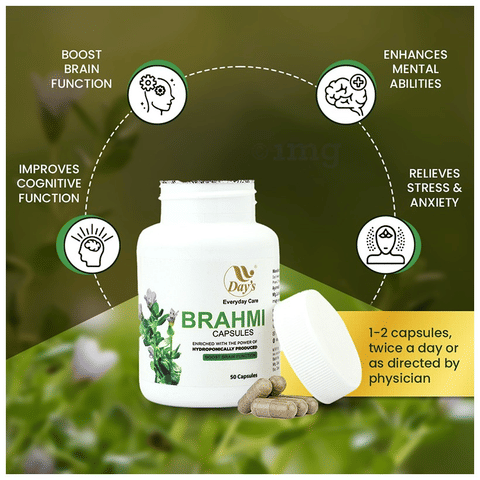 Day's Brahmi Capsule image Day's Brahmi Capsule image