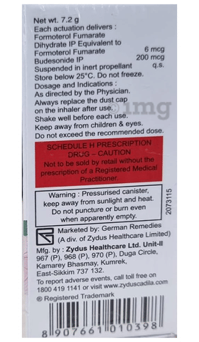 FORMOnide 200 Inhaler image