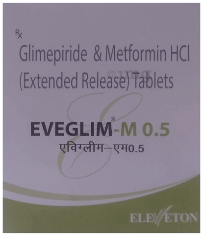 Eveglim-M 0.5 Tablet ER image Eveglim-M 0.5 Tablet ER image