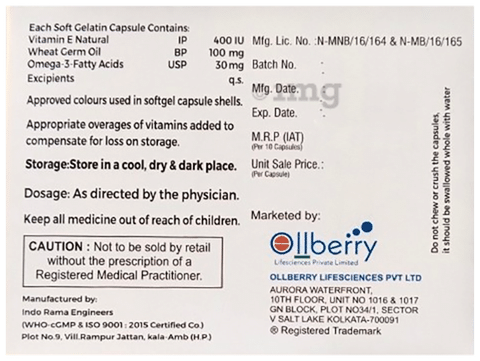 Tocoforte Softgel Capsule