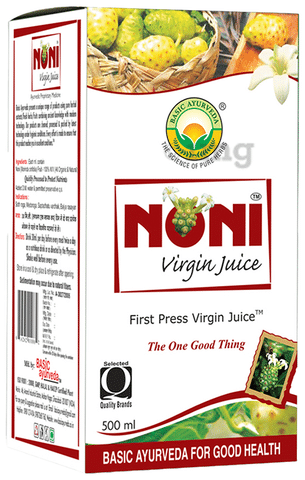 Basic Ayurveda Noni Virgin Juice: Buy Bottle Of 500 Ml Juice At Best Price  In India | 1Mg