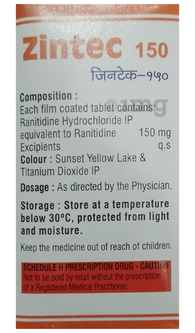 Zintec 150 Tablet image