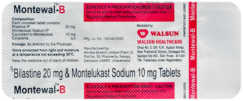 Montewal-B Tablet image Montewal-B Tablet image