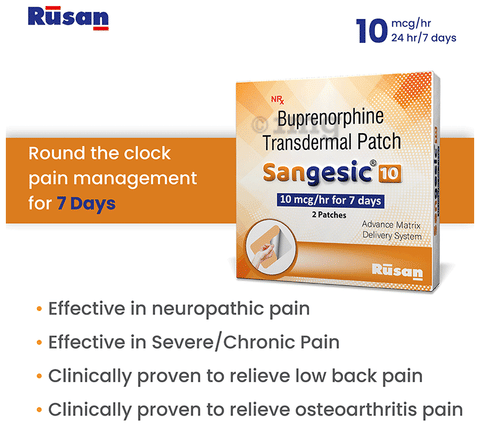 Sangesic 10mg Transdermal Patch image