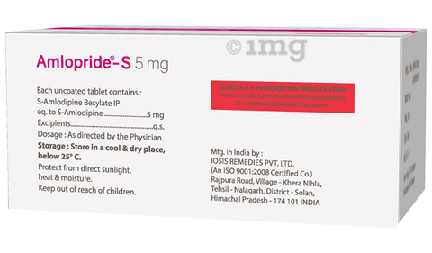 Amlopride-S 5mg Tablet image