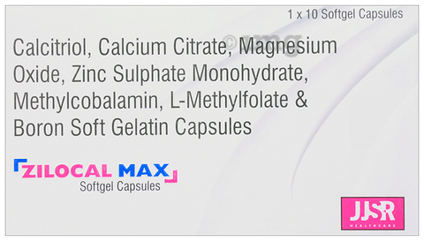 Zilocal Max Softgel Capsule