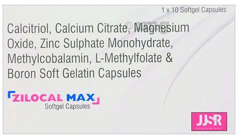 Zilocal Max Softgel Capsule image