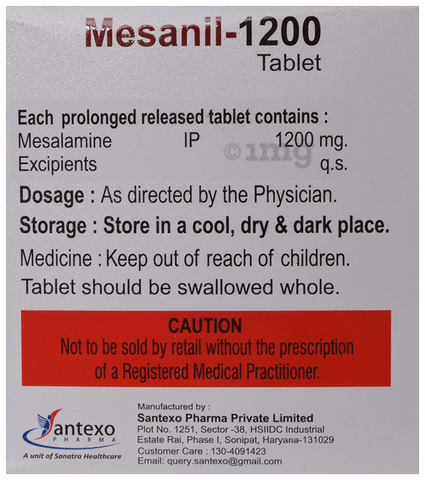 Mesanil 1200 Tablet PR