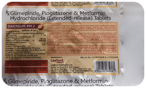 Dailyglim PM 2 Tablet ER image