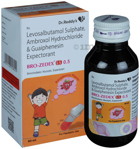 Bro-Zedex LS 0.5 Expectorant Raspberry image Bro-Zedex LS 0.5 Expectorant Raspberry image
