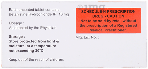 Dizibeat 16mg Tablet image Dizibeat 16mg Tablet image