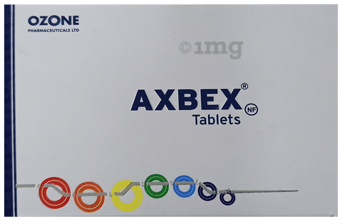 Axbex NF Tablet: Buy strip of 15.0 tablets at 𝗯𝗲𝘀𝘁 𝗽𝗿𝗶𝗰𝗲