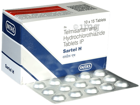Sartel H 40 Tablet: View Uses, Side Effects, Price and Substitutes