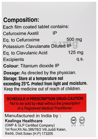 Cefugem 625 Tablet
