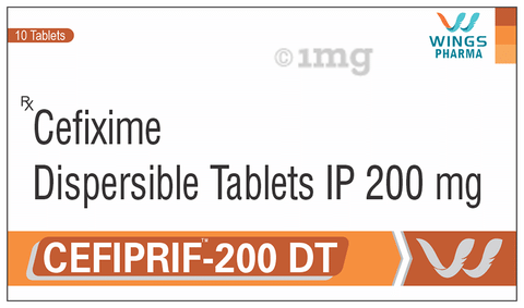 Cefiprif 200 DT Tablet